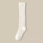 Luxe Cloud Socks For Women - Pearl White