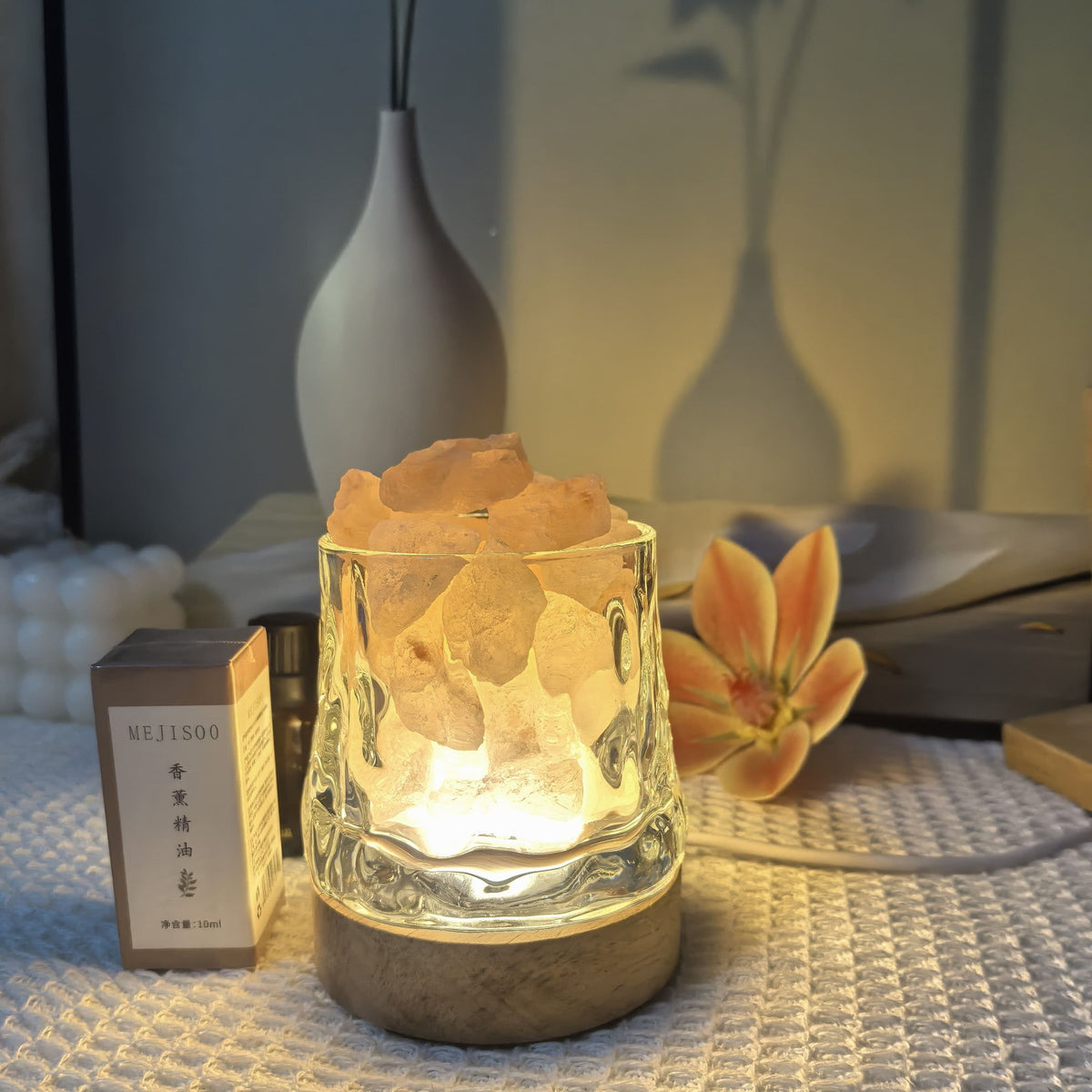 Solara Himalayan Salt Crystal Lamp