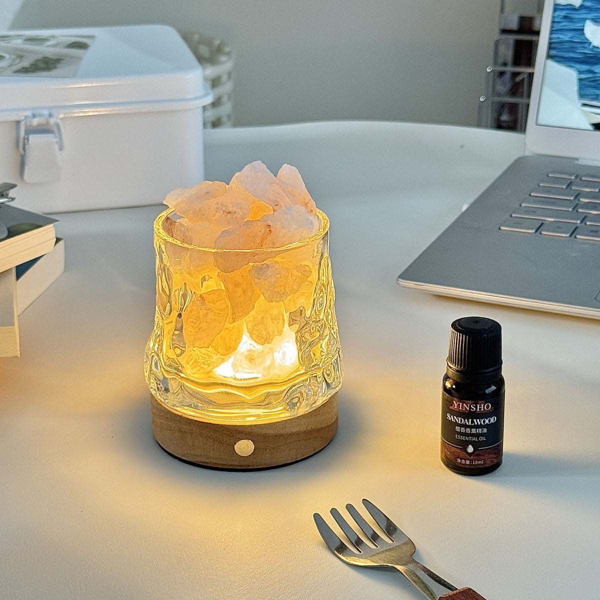 Solara Himalayan Salt Crystal Lamp
