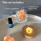 Solara Himalayan Salt Crystal Lamp